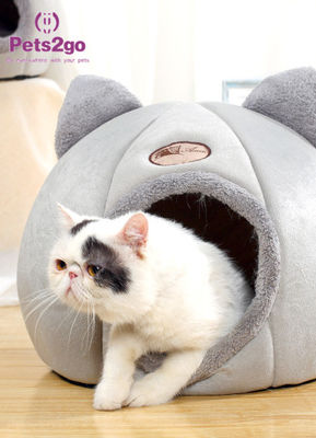 Cat House Shaped Hand Wash 40*40CM Pet Bed Mat