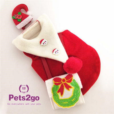 Blueberry Pet Vintage Holiday Christmas Reindeer Dog Sweater - Matching Dog Scarf, Pet Owner Sweater and Blanket Availab