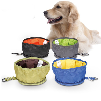 Dog Food Outdoor Travel Supplies Dog Bowl Portable Foldable Waterproof Dog Bowl Pet Bowl